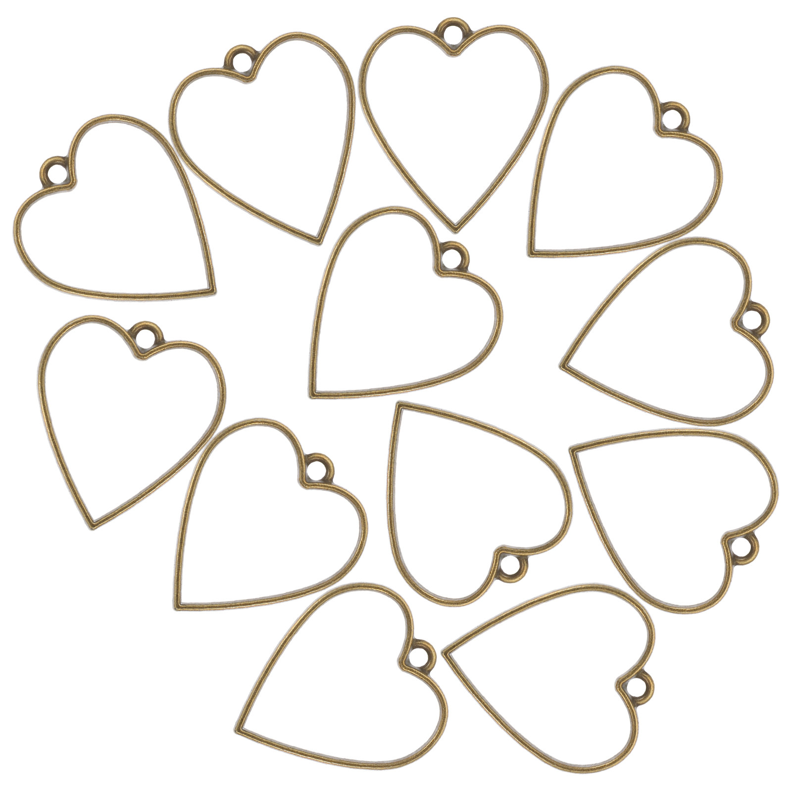 Bezels Set Pendant - 50Pcs DIY Resin Jewelry Bezels Open