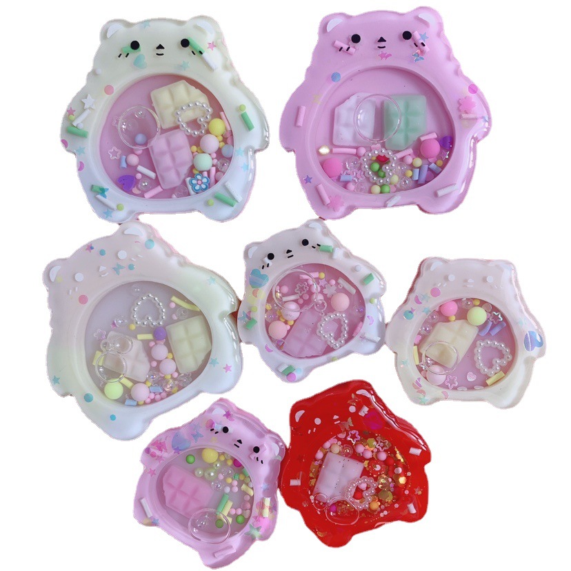 DIY Pig Bear Shaped Silicone S - Resin Ocean Wave Mold ulasan dan harga