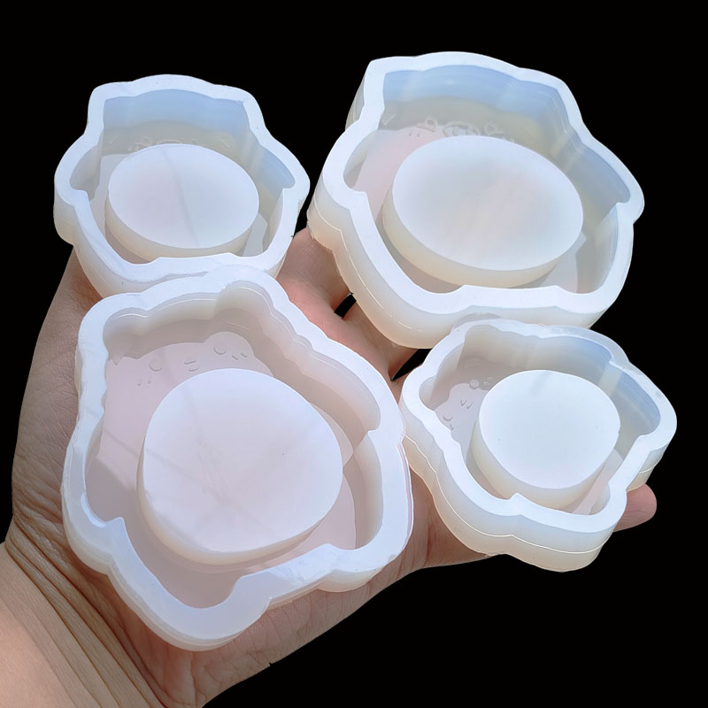 DIY Pig Bear Shaped Silicone S - Resin Ocean Wave Mold ulasan dan harga