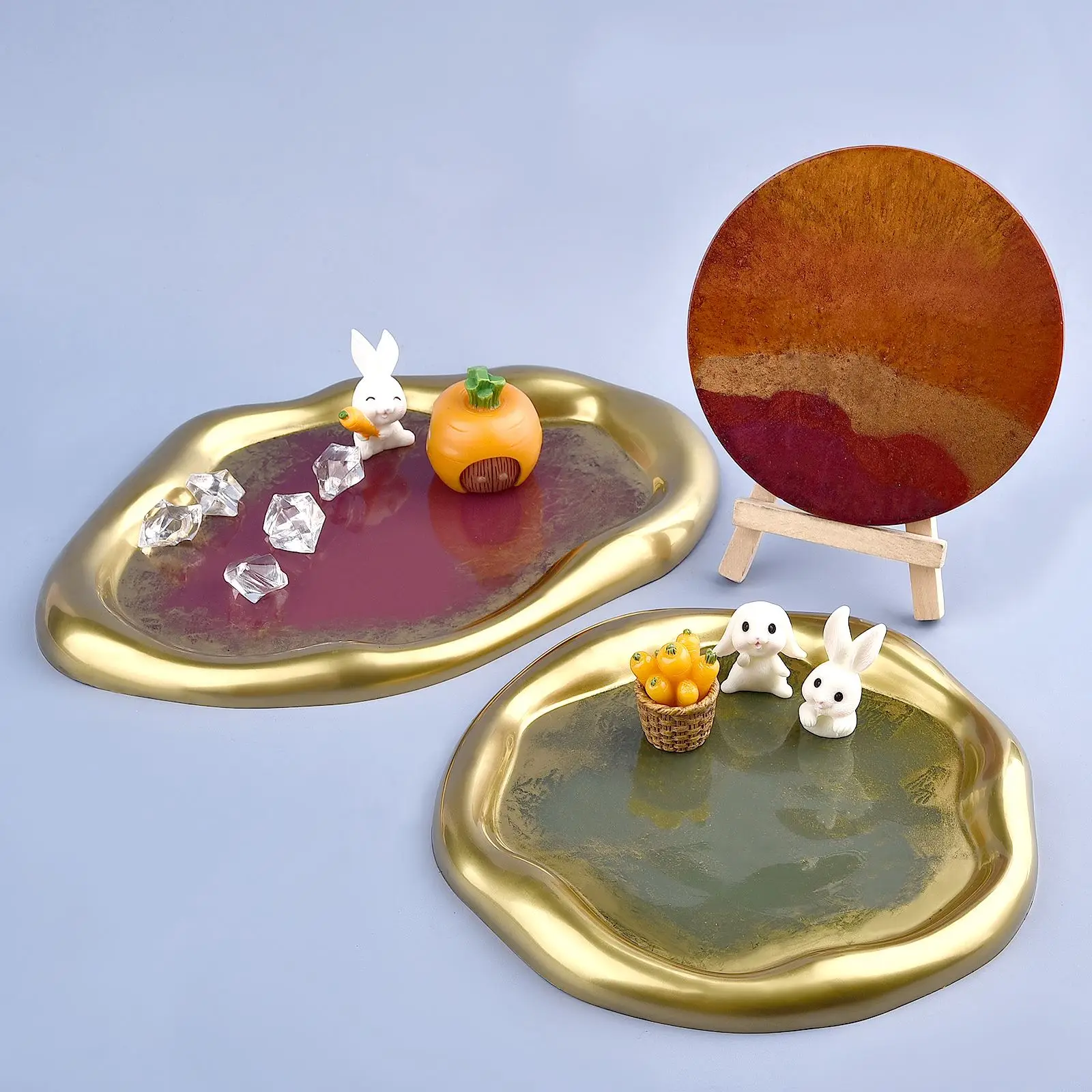 50g/Bottle Metallic Glitter Po - Resin Pigment Set ulasan dan harga