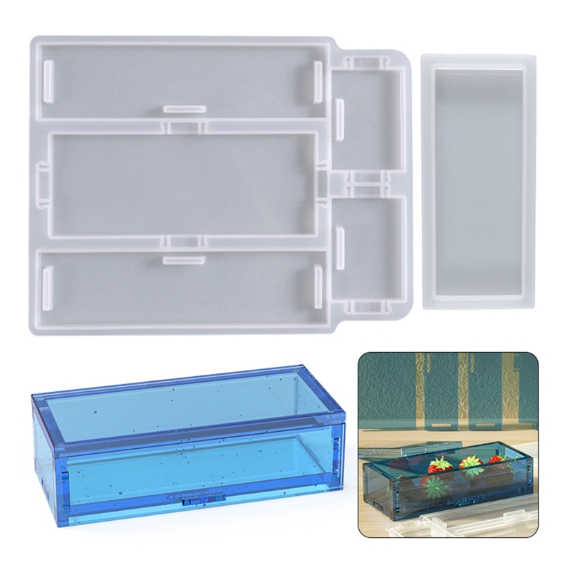 R3MC Domino Box Resin Molds Si - Resin Ocean Wave Mold ulasan dan harga