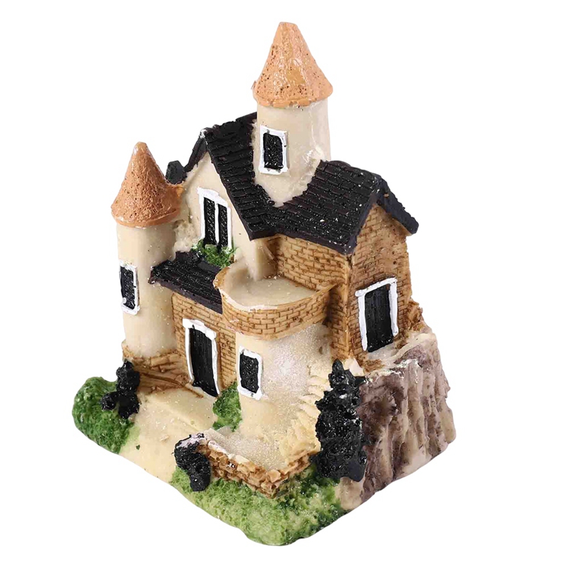 Cute Mini Resin House Miniatur - Crafting Resin ulasan dan harga