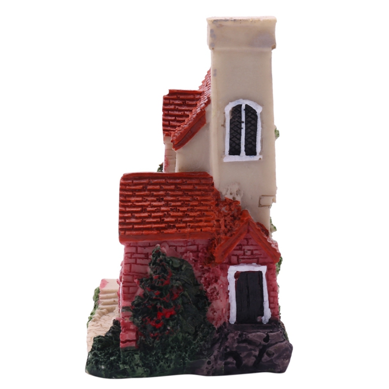 Cute Mini Resin House Miniatur - Crafting Resin ulasan dan harga