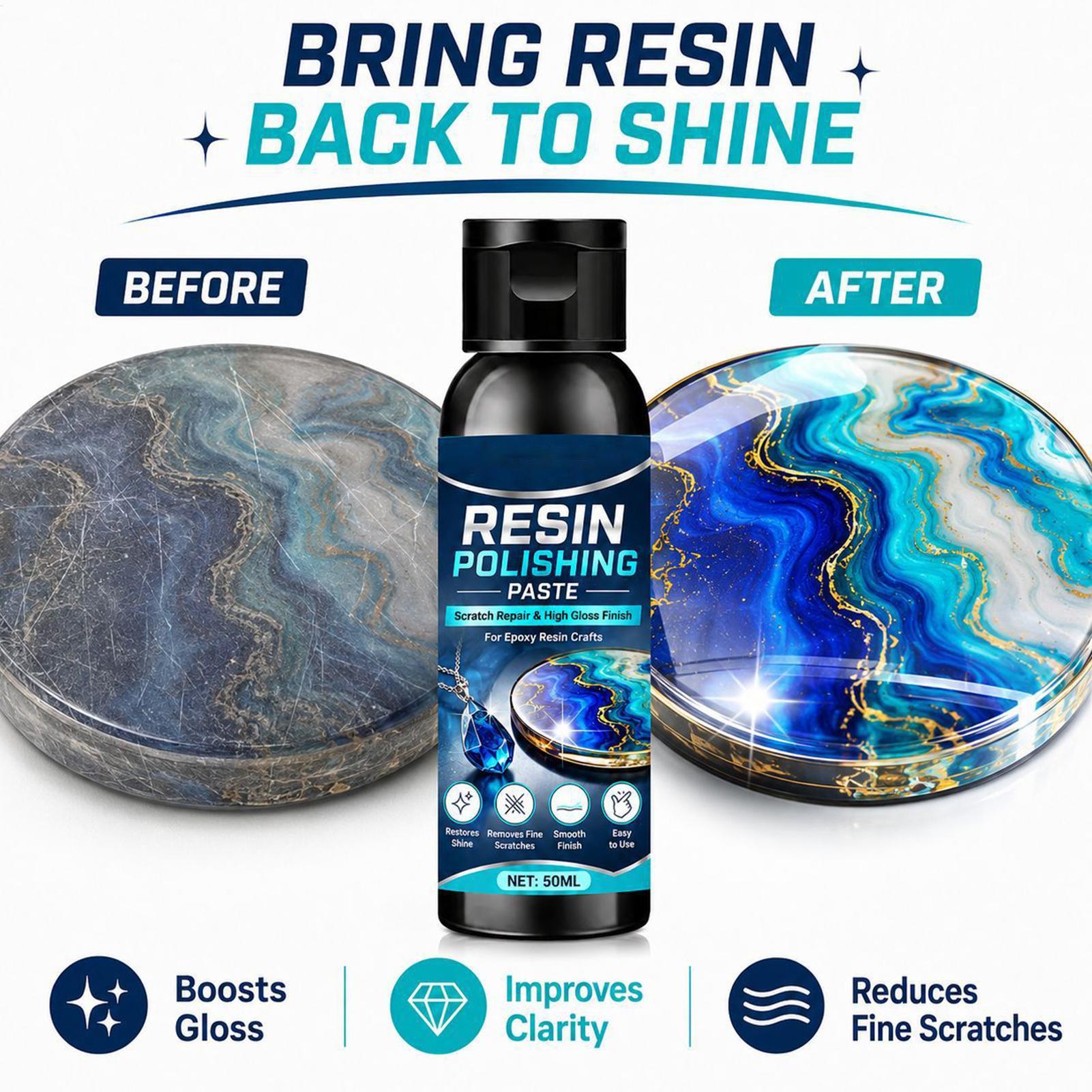 Resin Polishing Paste 50ml Scr - Resin Craft Workshop ulasan dan harga