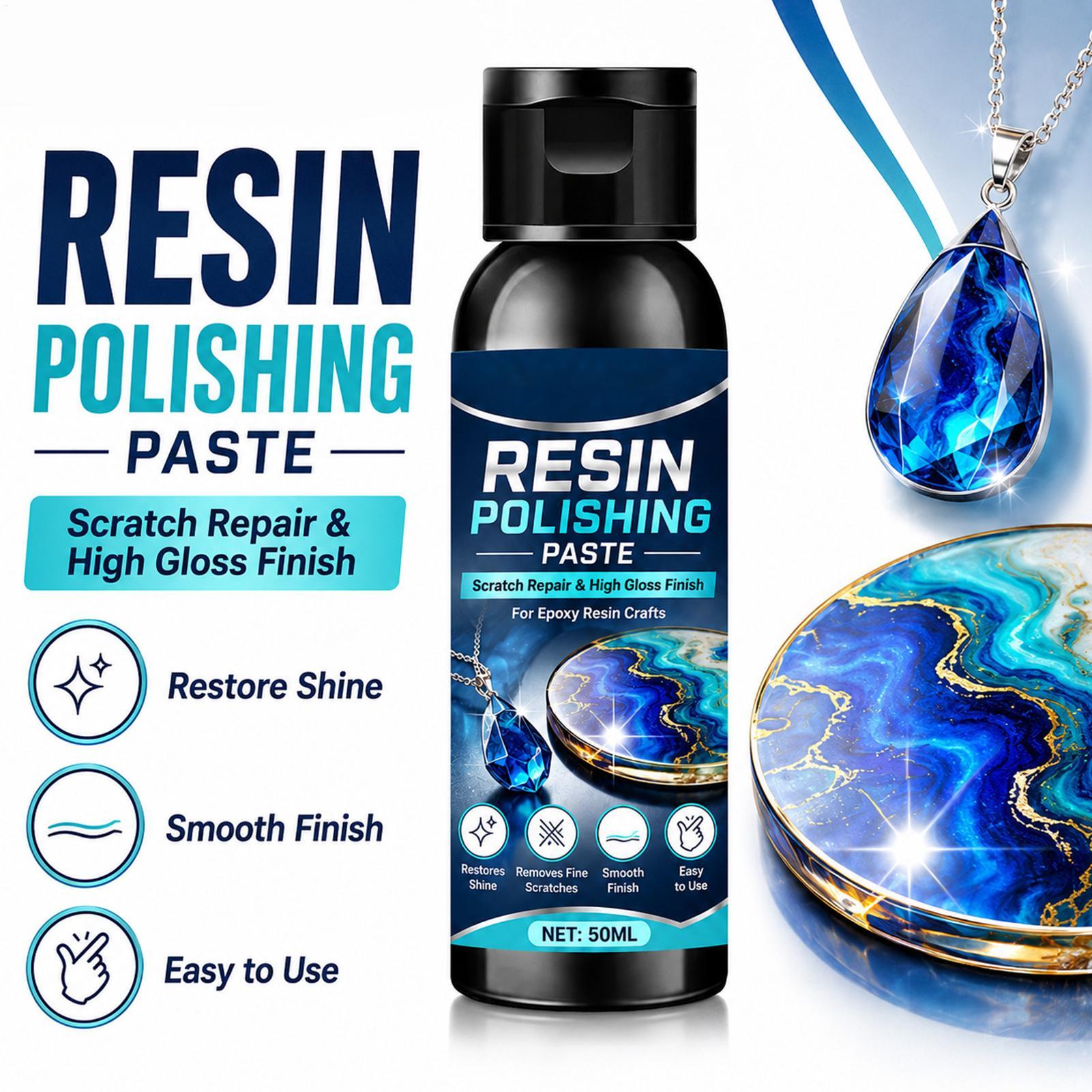 Resin Polishing Paste 50ml Scr - Resin Craft Workshop ulasan dan harga