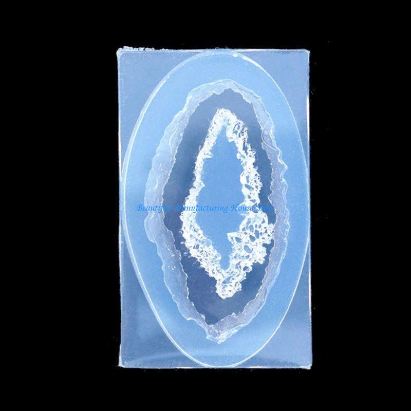 E56A DIY Crystal Rock Cluster  - Geode Mold Silicone ulasan dan harga