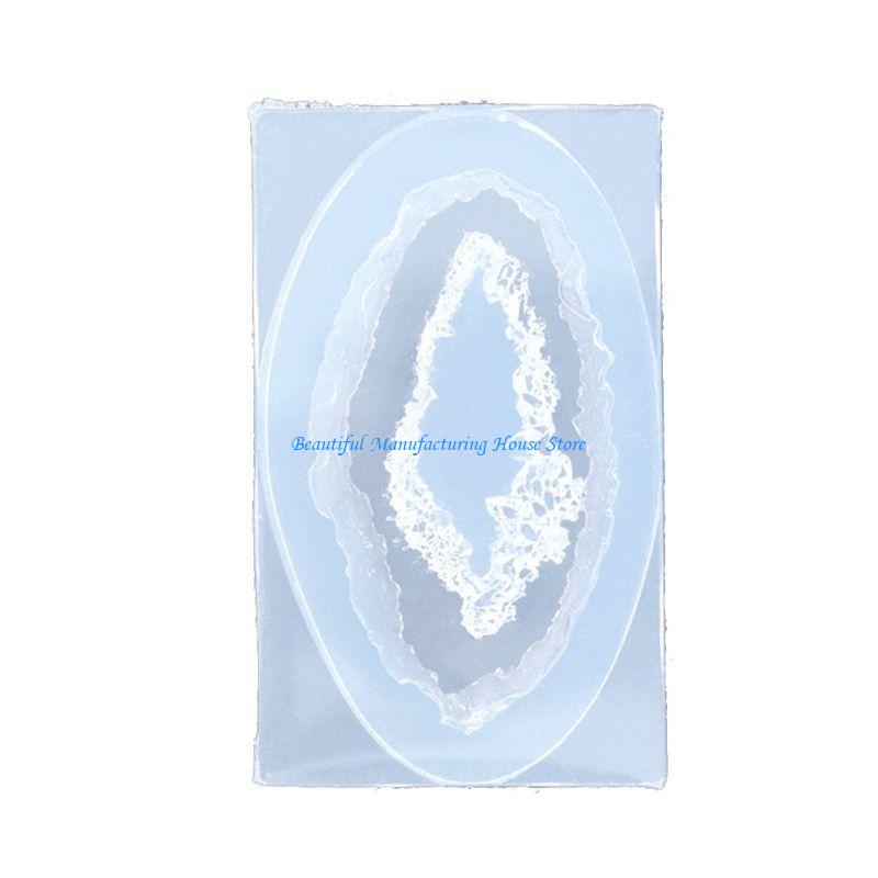 E56A DIY Crystal Rock Cluster  - Geode Mold Silicone ulasan dan harga