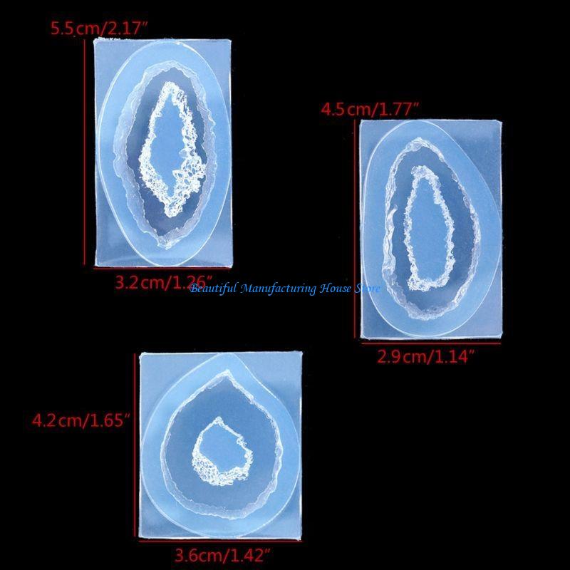 E56A DIY Crystal Rock Cluster  - Geode Mold Silicone ulasan dan harga