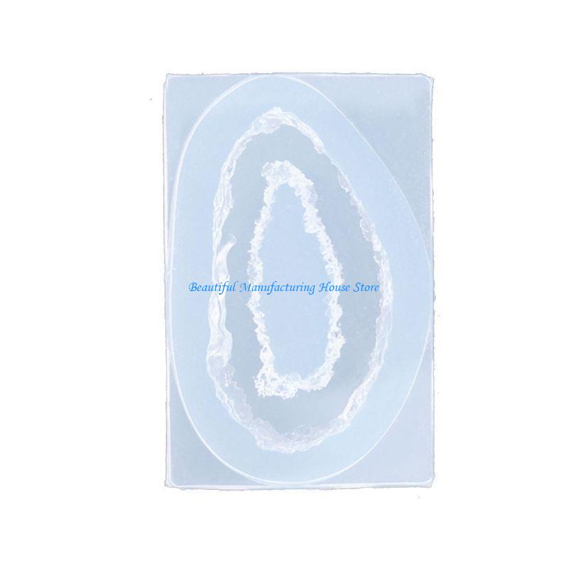 E56A DIY Crystal Rock Cluster  - Geode Mold Silicone ulasan dan harga