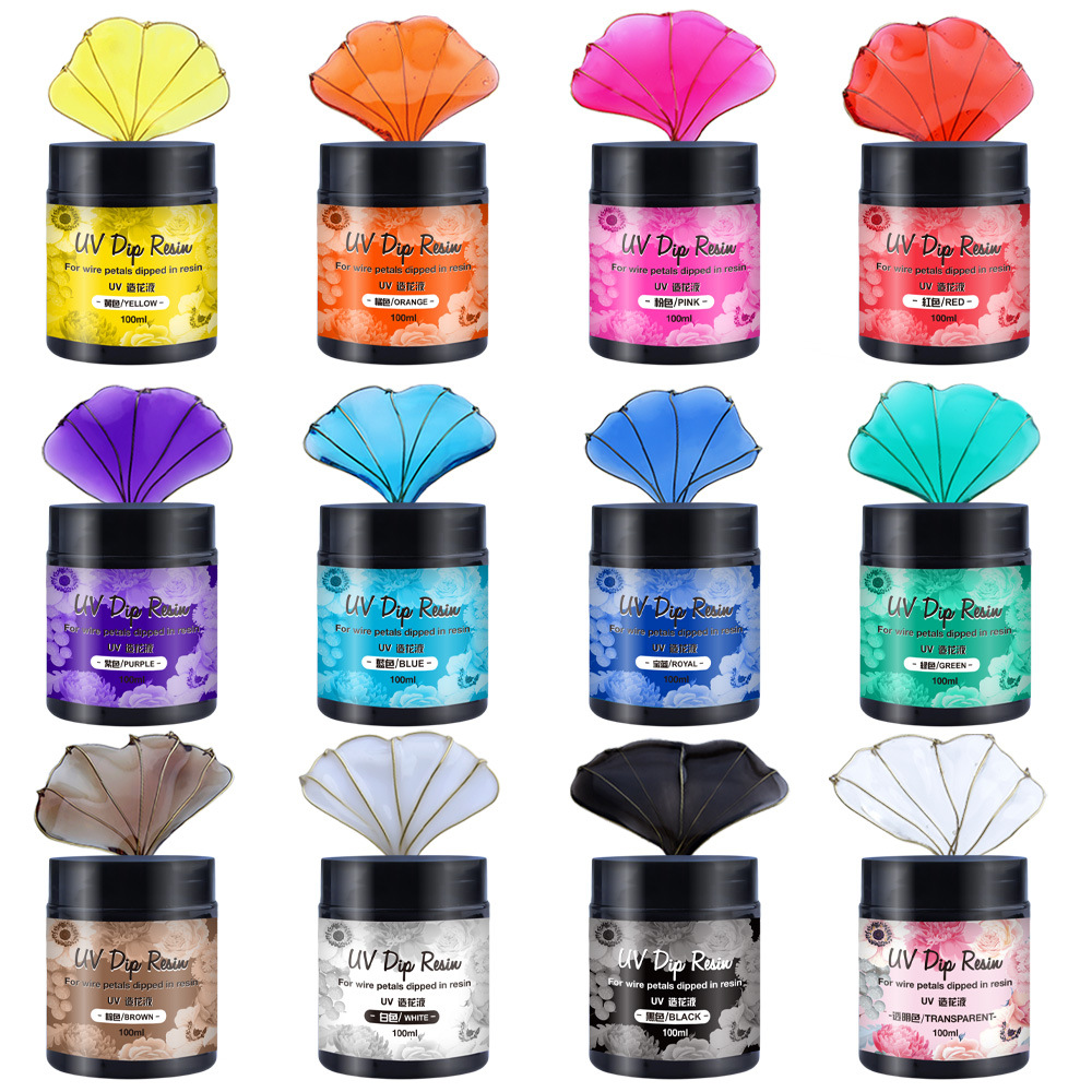40/100ml UV DIP RESIN High Tra - Flower Preservation Resin ulasan dan harga