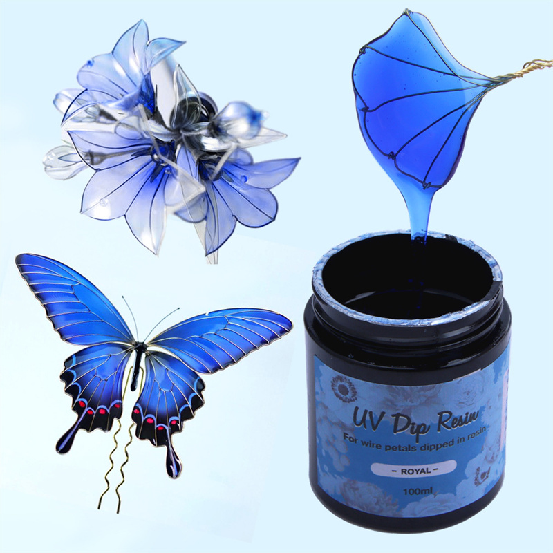 40/100ml UV DIP RESIN High Tra - Flower Preservation Resin ulasan dan harga