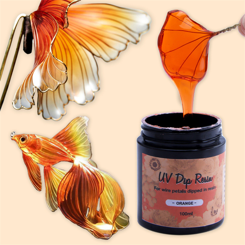 40/100ml UV DIP RESIN High Tra - Flower Preservation Resin ulasan dan harga