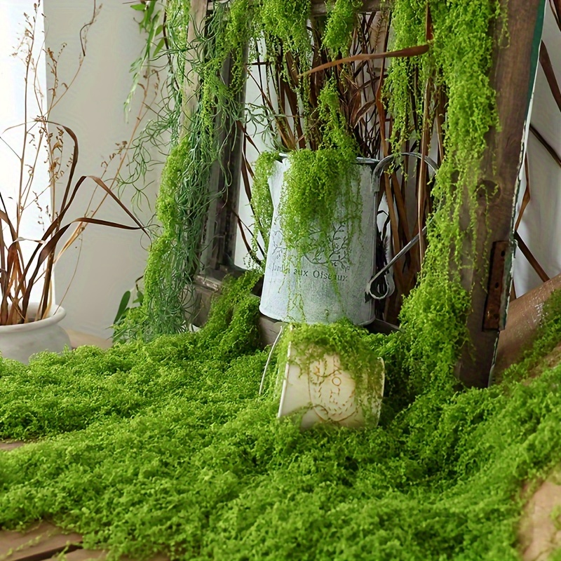 1pack Artificial Fake Moss, 1. - Terrarium Moss Art ulasan dan harga