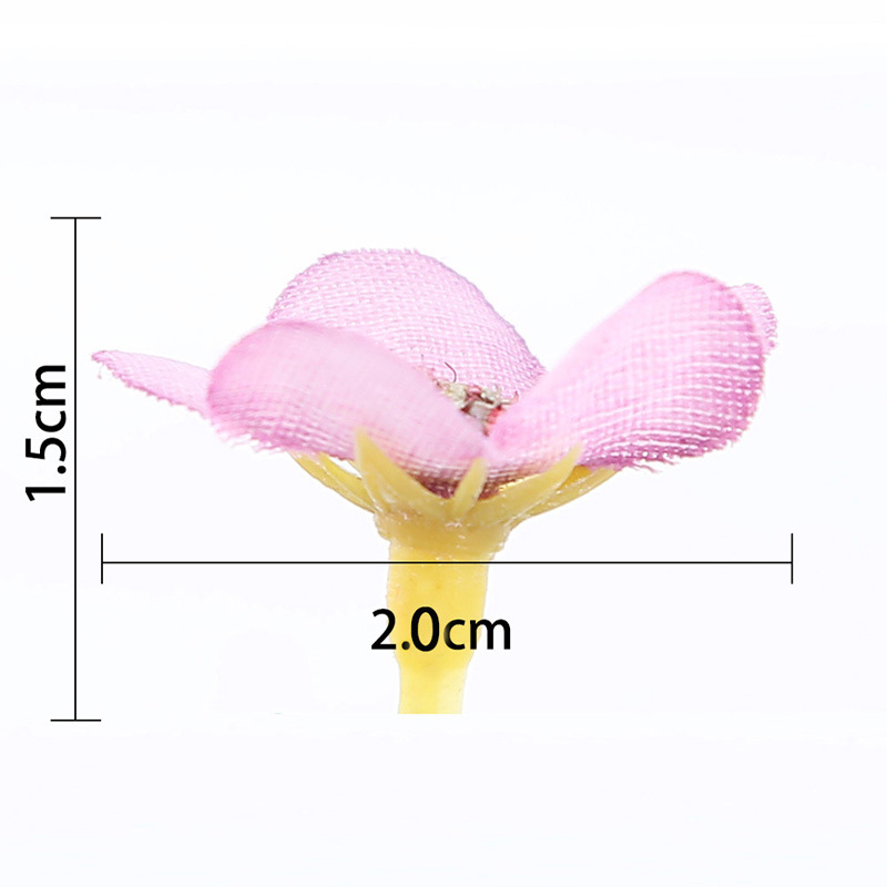 50&100pcs Mini Silk Mix Color  - Dried Flower Bulk ulasan dan harga