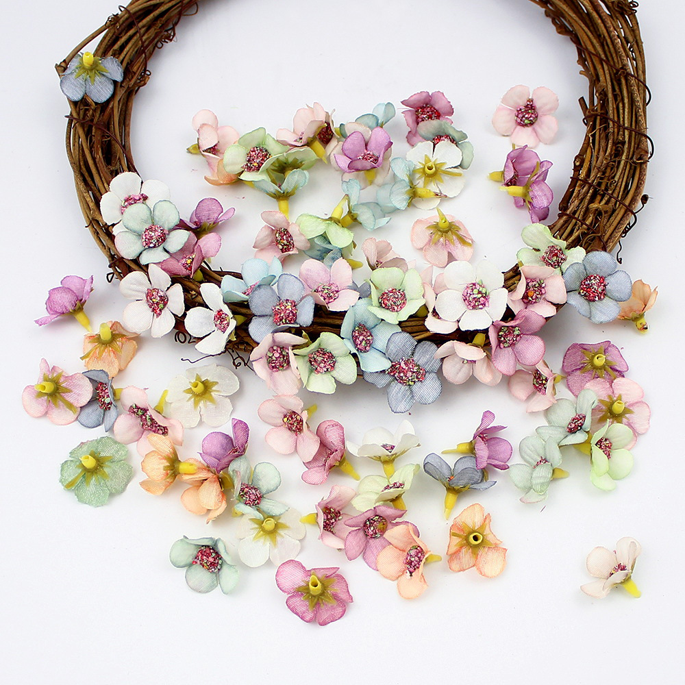 50&100pcs Mini Silk Mix Color  - Dried Flower Bulk ulasan dan harga