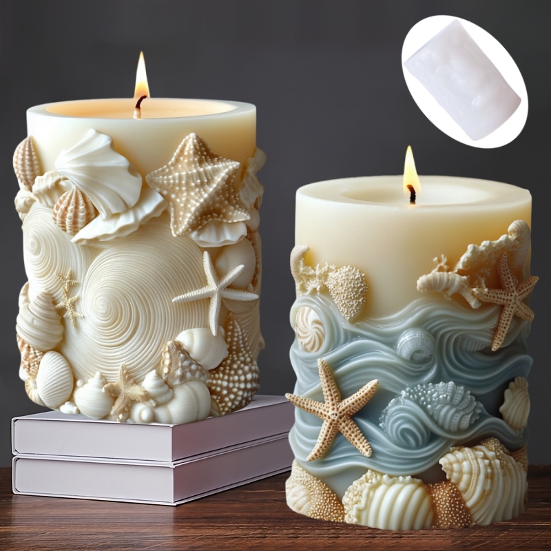 DIY Ocean style relief cylindr - Resin Ocean Wave Mold ulasan dan harga