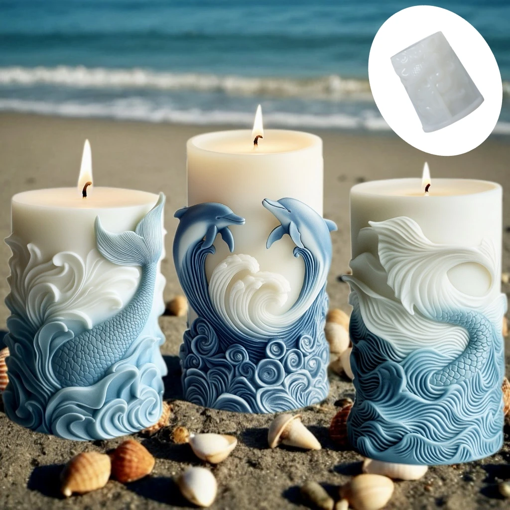 2024 ocean wave foam cylindric - Resin Ocean Wave Mold ulasan dan harga