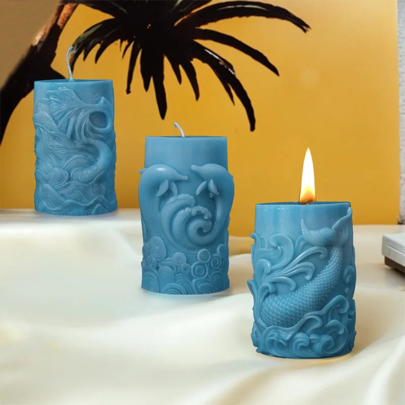 2024 ocean wave foam cylindric - Resin Ocean Wave Mold ulasan dan harga