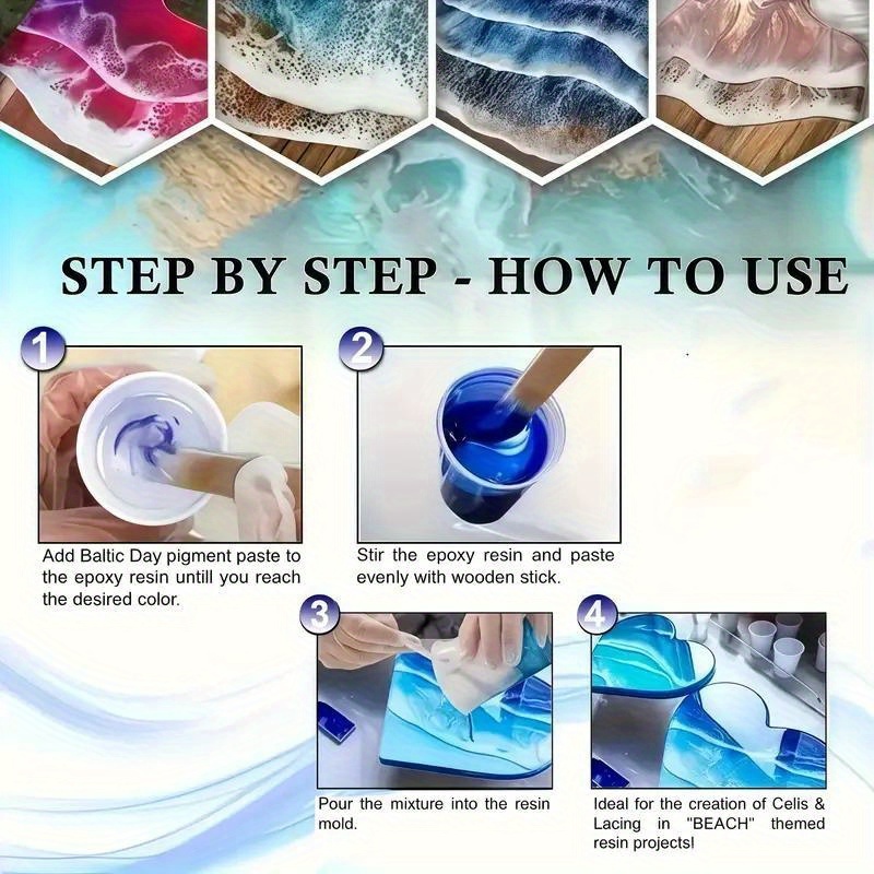 24 Colors/8 Colors 5g 0.18oz P - Resin Pigment Set ulasan dan harga