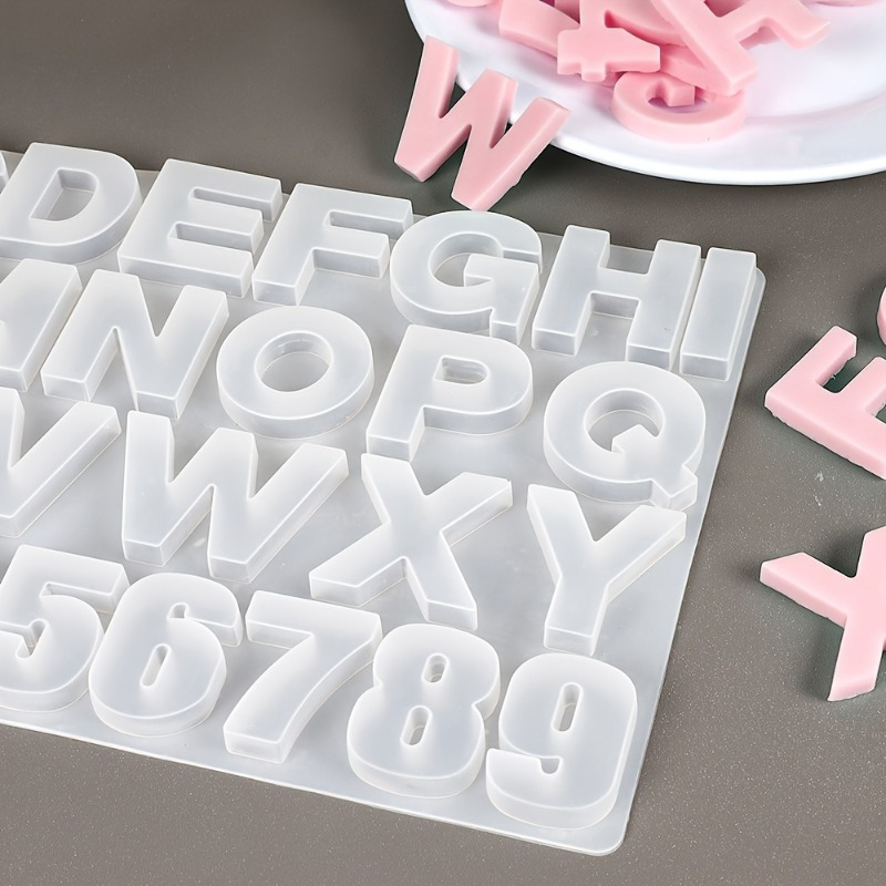 Letter A To Z Pendants Silicon - Serving Tray Mold ulasan dan harga