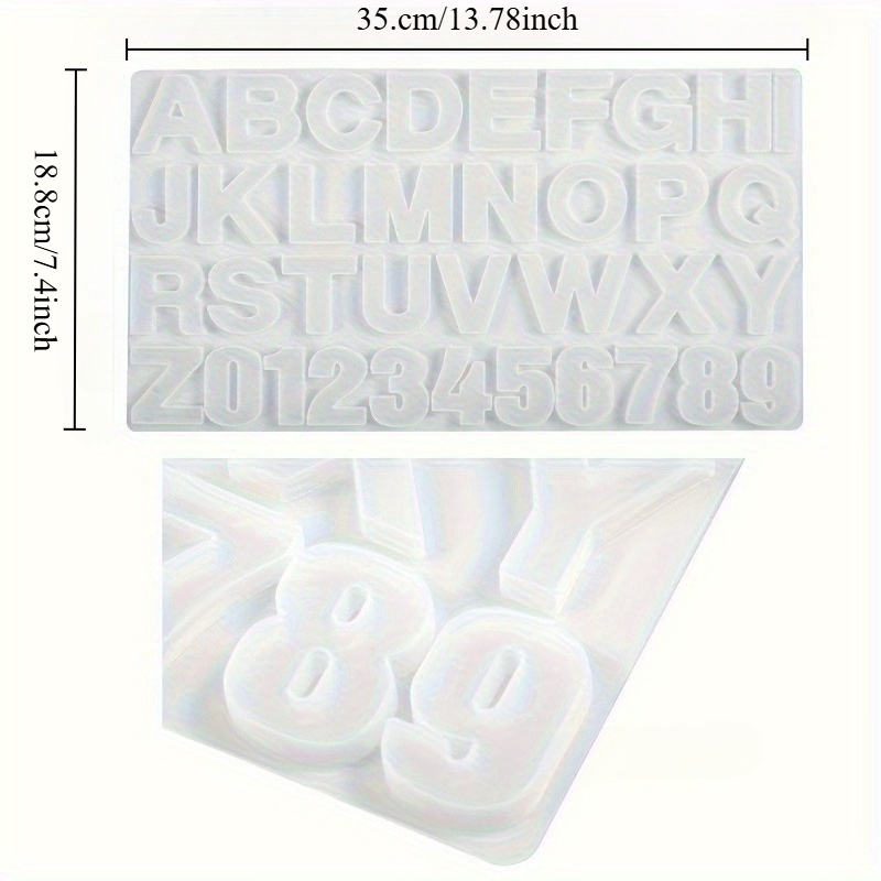 Letter A To Z Pendants Silicon - Serving Tray Mold ulasan dan harga