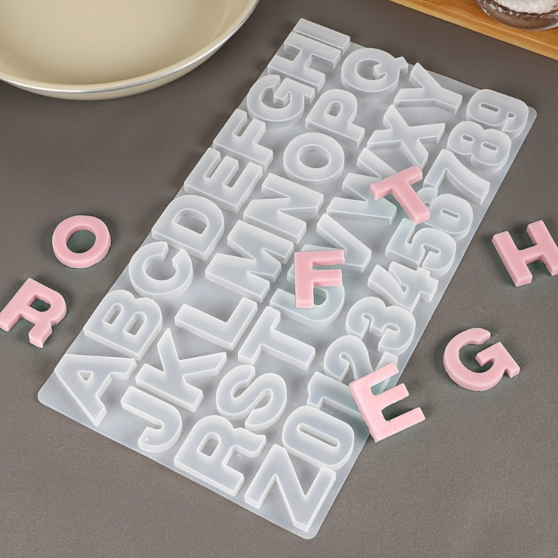 Letter A To Z Pendants Silicon - Serving Tray Mold ulasan dan harga