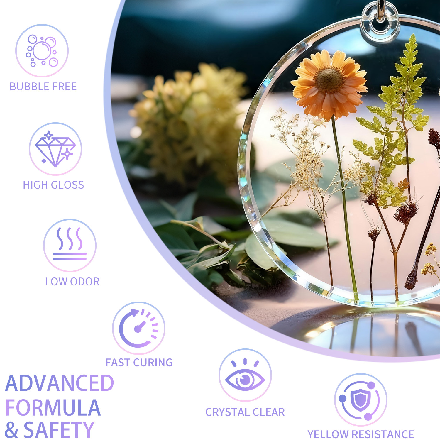 200g UV Resin Crystal Clear Ha - Epoxy Uv Resin Kit ulasan dan harga
