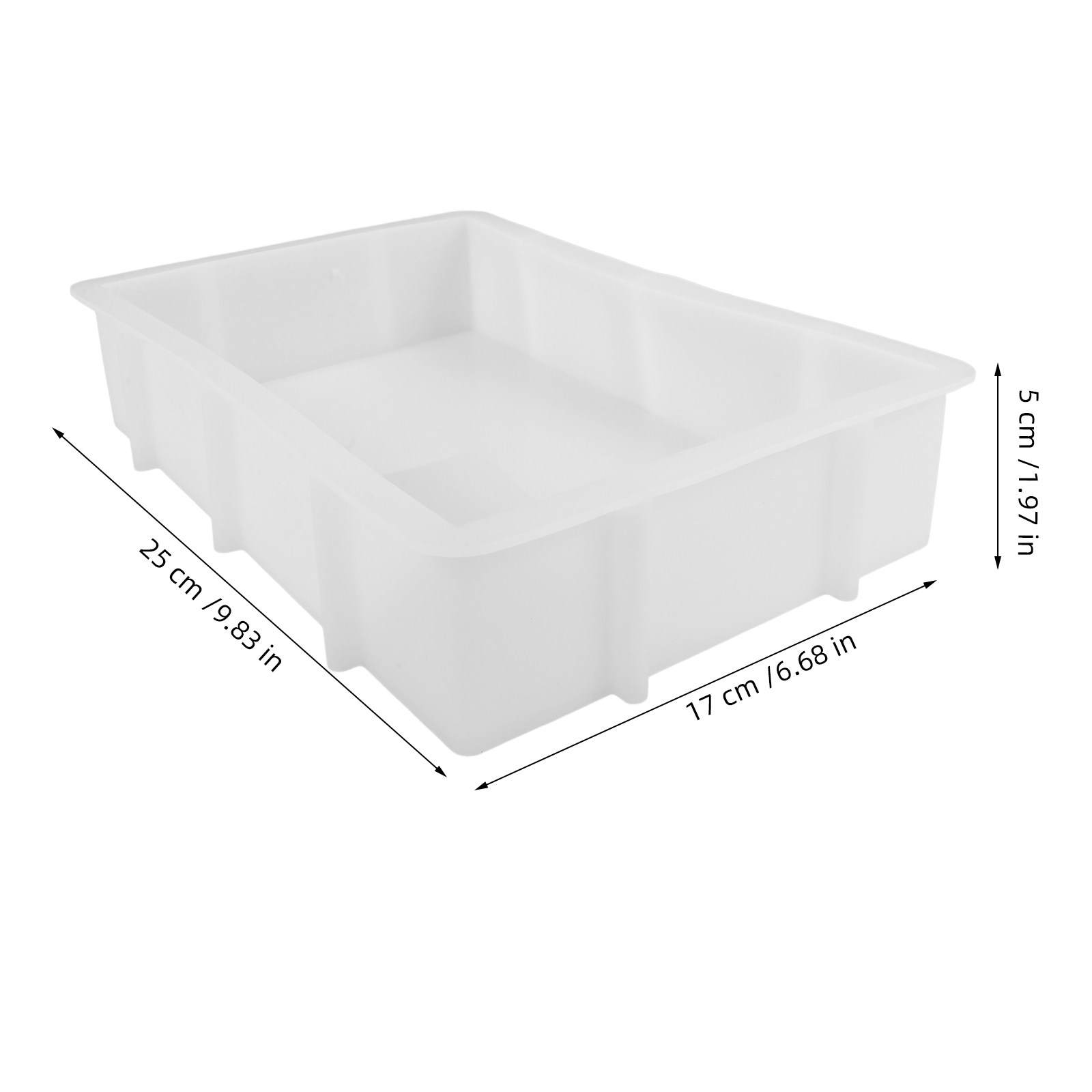 Large Rectangle Resin Silicone - Flower Preservation Resin ulasan dan harga