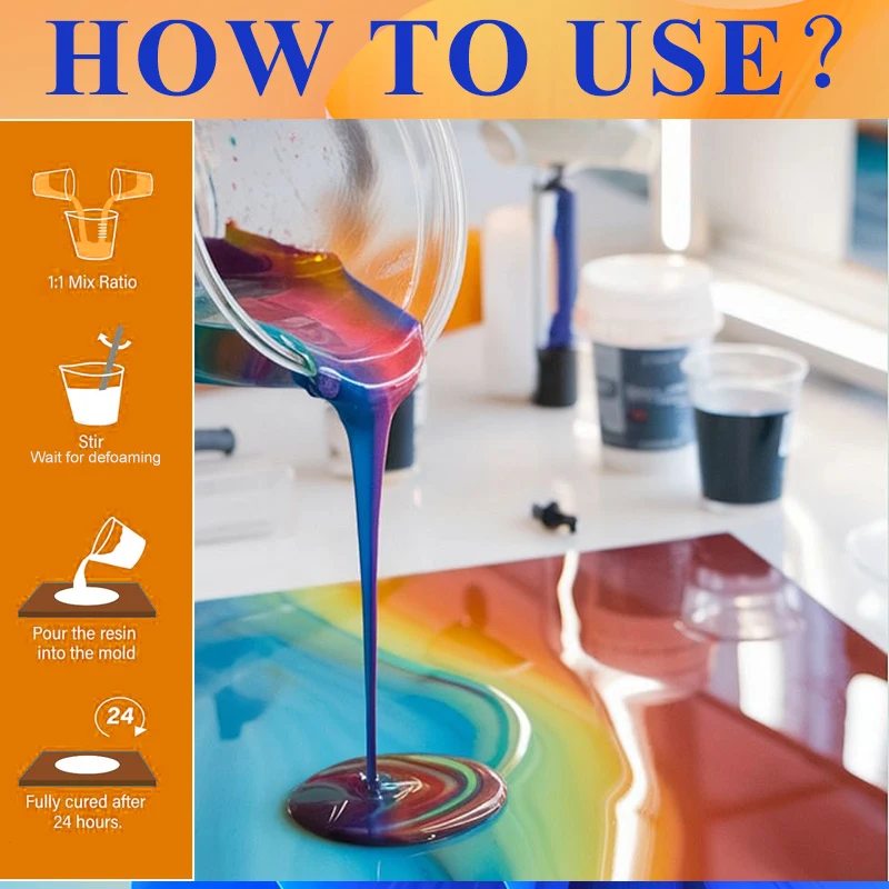 Easy Mixing Epoxy Resin Kit Cr - Epoxy Uv Resin Kit ulasan dan harga