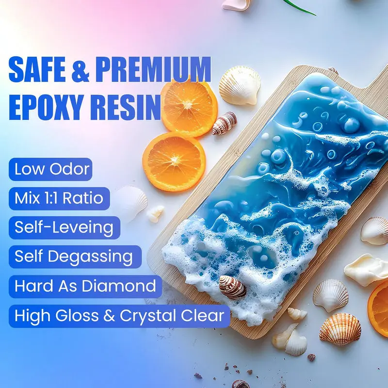 Easy Mixing Epoxy Resin Kit Cr - Epoxy Uv Resin Kit ulasan dan harga