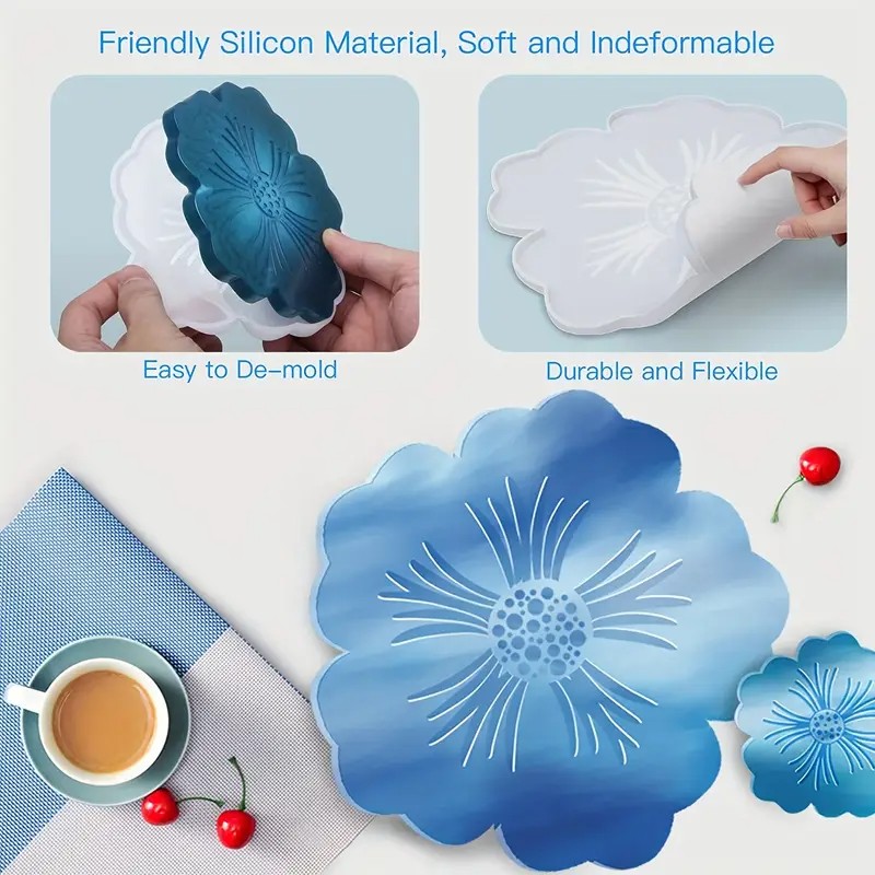 DIY Sakura Shaped Resin Mold - - Geode Mold Silicone ulasan dan harga