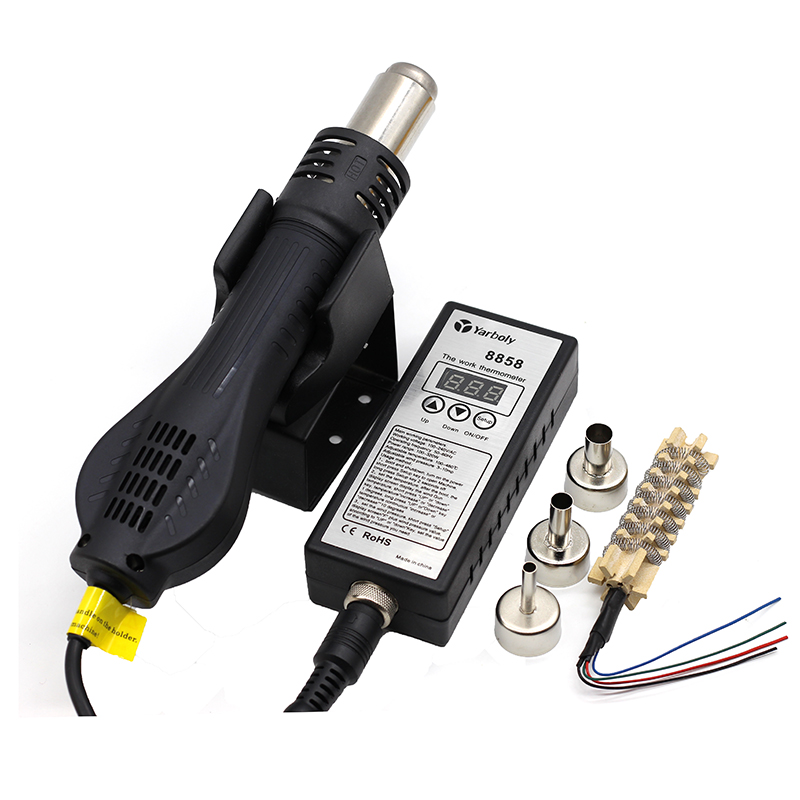 Soldering Station 8858 Portabl - Heat Gun Small ulasan dan harga