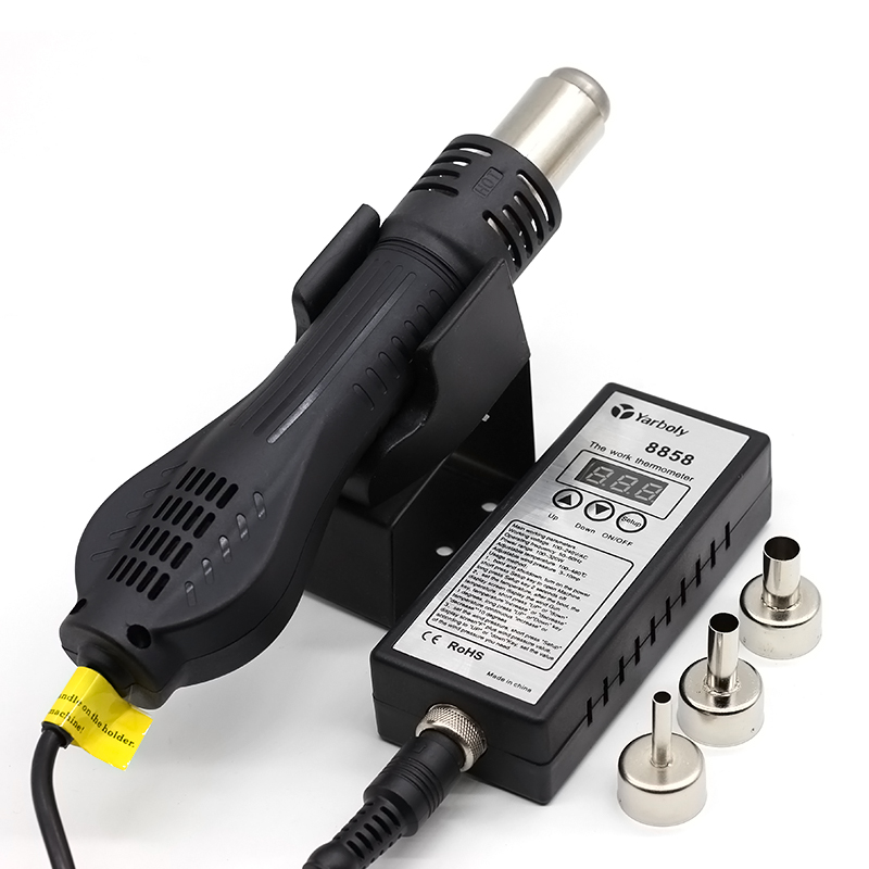 Soldering Station 8858 Portabl - Heat Gun Small ulasan dan harga