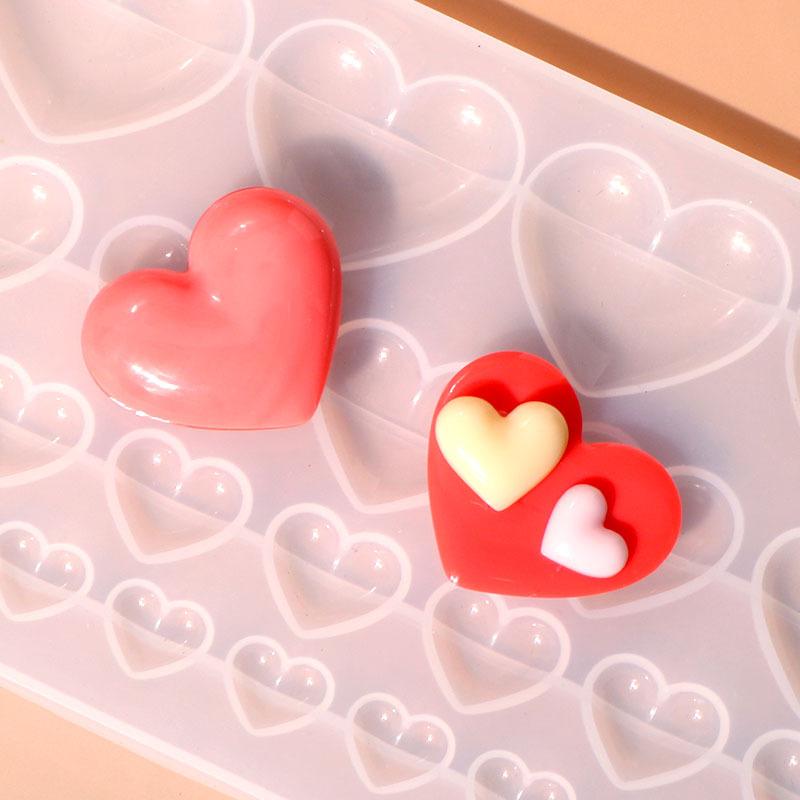 Silicone Mold Heart Shape Pend - Resin Craft Workshop ulasan dan harga
