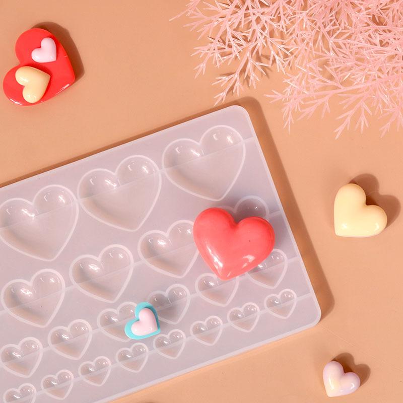 Silicone Mold Heart Shape Pend - Resin Craft Workshop ulasan dan harga