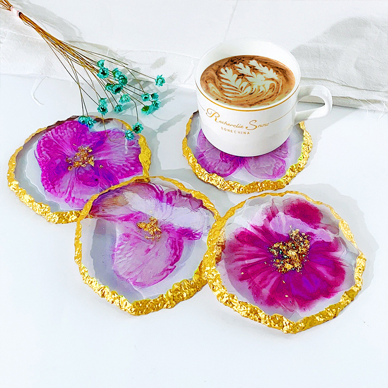 DM413 Drusy Coaster Resin Mold - Geode Mold Silicone ulasan dan harga