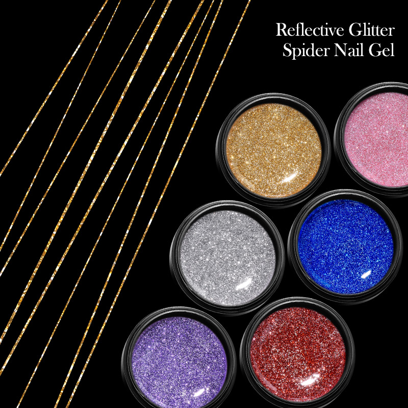 6Pcs/Set Reflective Glitter Sp - Resin Glitter Pack ulasan dan harga