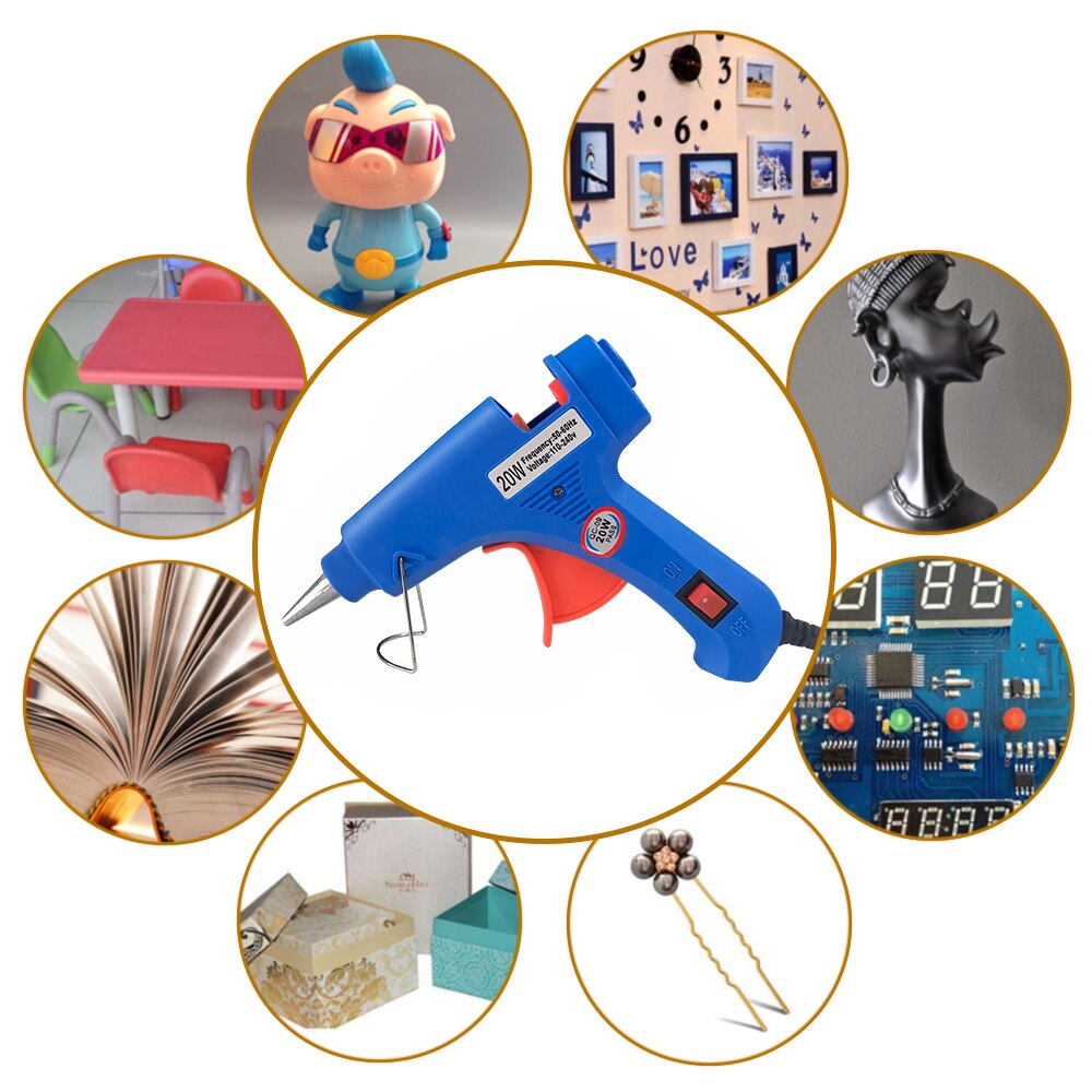 20W Hot Melt Glue Gun Househol - Heat Gun Small ulasan dan harga