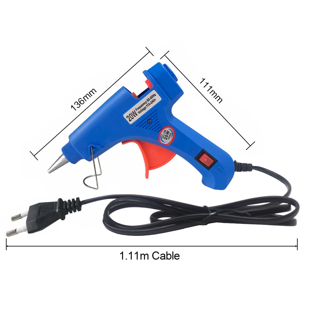 20W Hot Melt Glue Gun Househol - Heat Gun Small ulasan dan harga