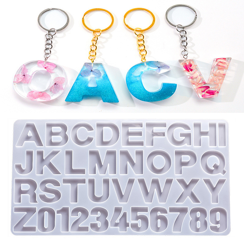 Alphabet Epoxy Resin Silicone  - Serving Tray Mold ulasan dan harga