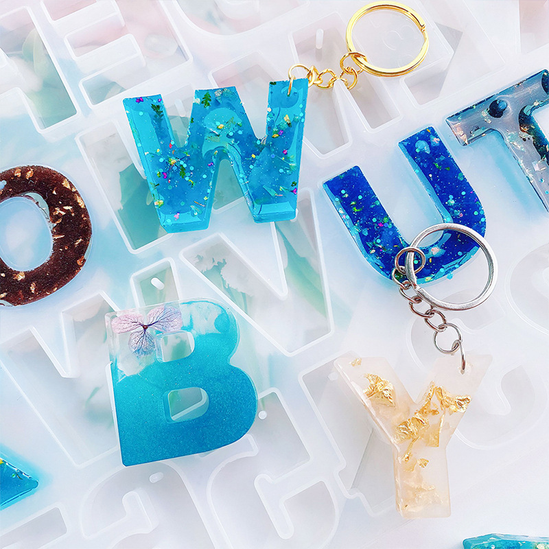 Alphabet Epoxy Resin Silicone  - Serving Tray Mold ulasan dan harga