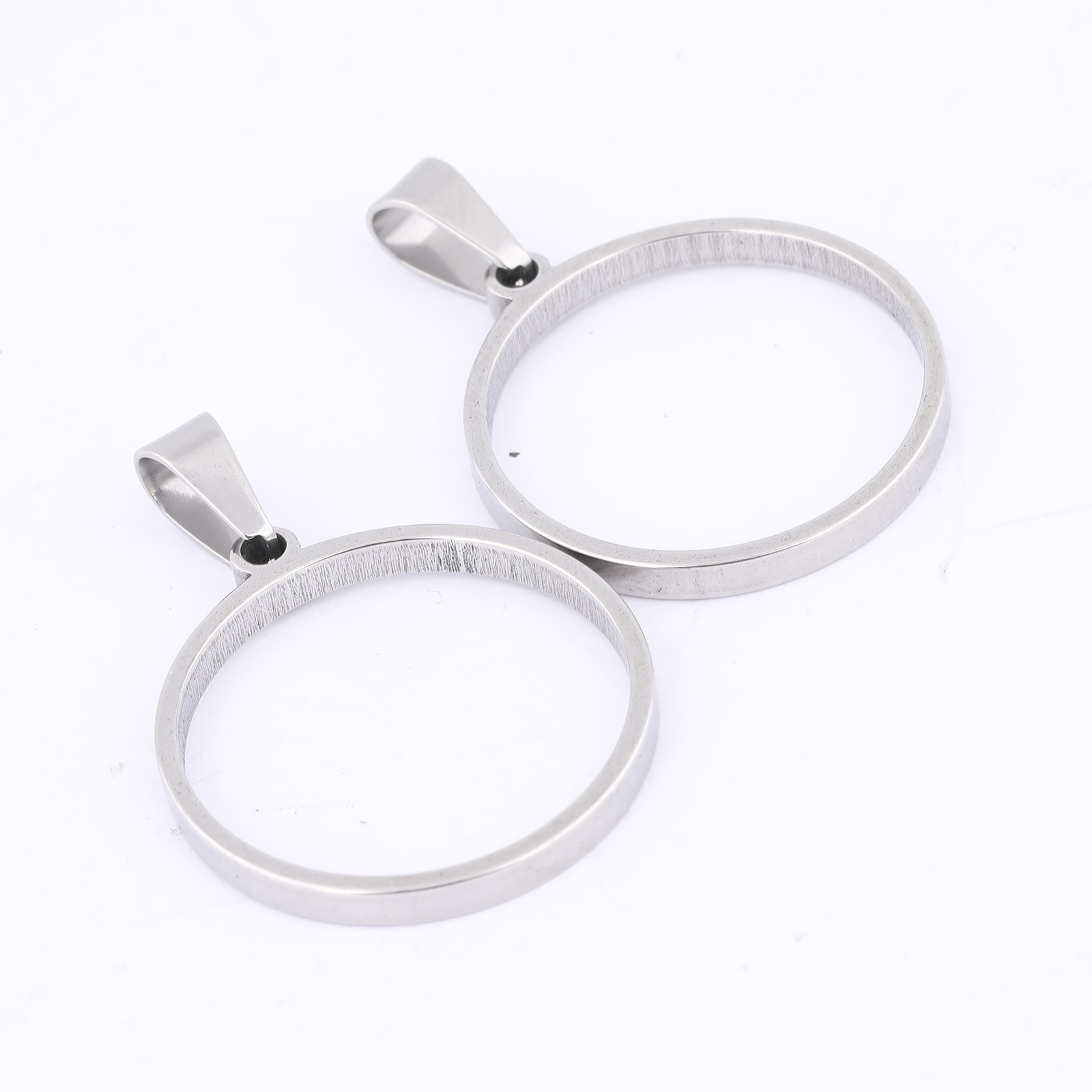 10pcs 25mm Round Open Bezel Ch - Resin Craft Projects ulasan dan harga