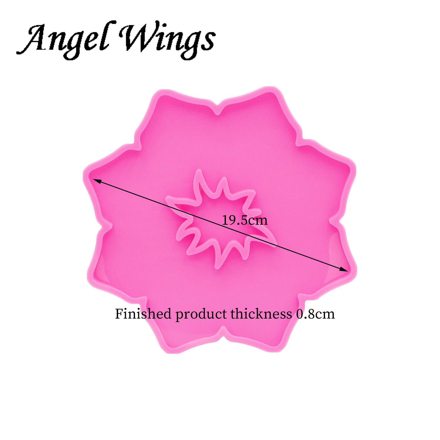 Flower Coaster Silicone Molds  - Geode Mold Silicone ulasan dan harga