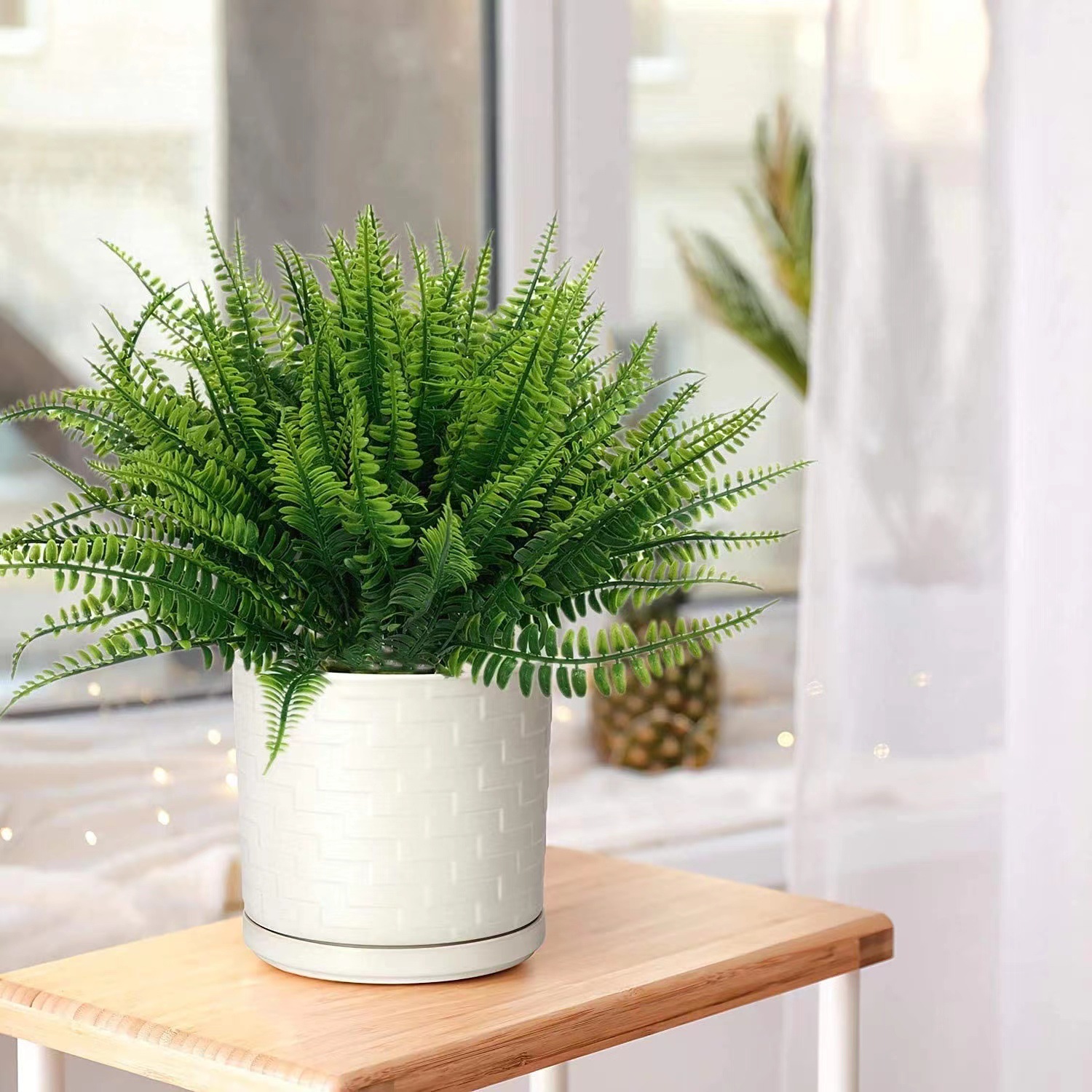 Artificial Persian Ferns Flowe - Terrarium Moss Art ulasan dan harga