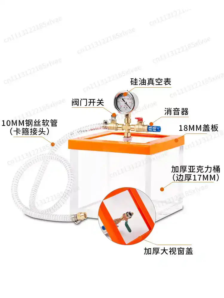 Transparent Acrylic Vacuum Deg - Crafting Resin ulasan dan harga