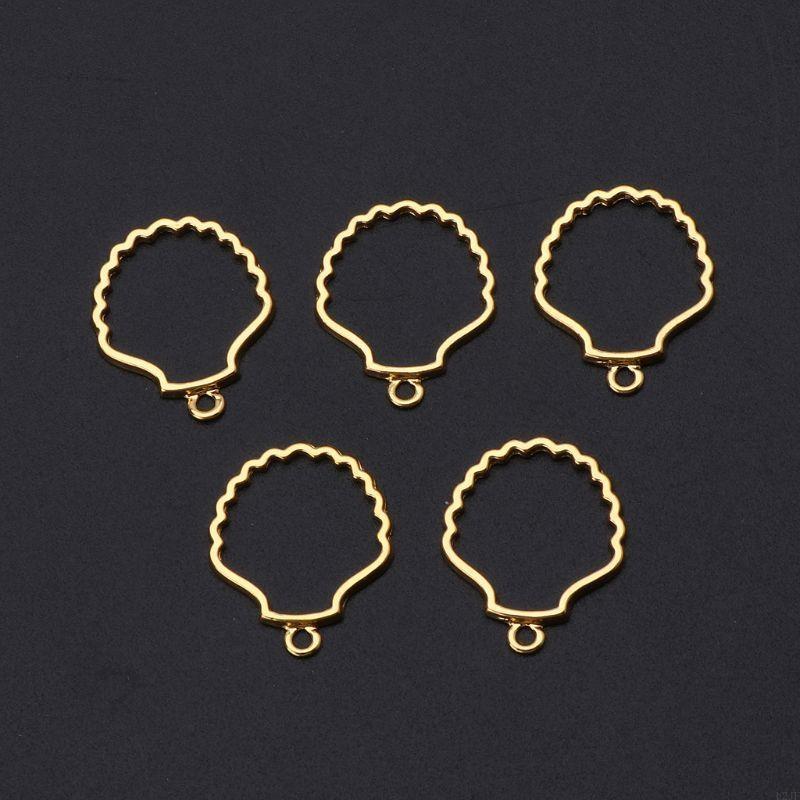   5Pcs Blank Frame Pendant for - Bezels Set Pendant ulasan dan harga