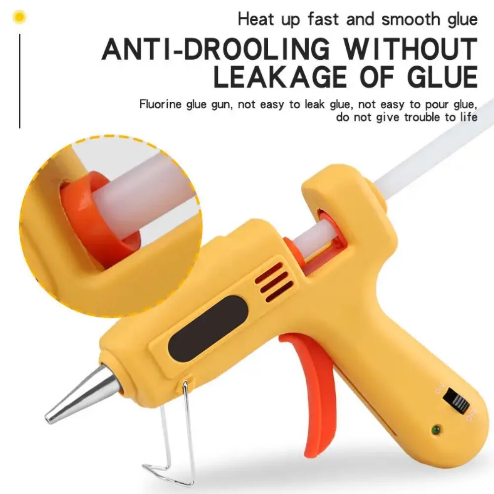 Hot Glue Gun Kit 20W Mini DIY  - Heat Gun Small ulasan dan harga