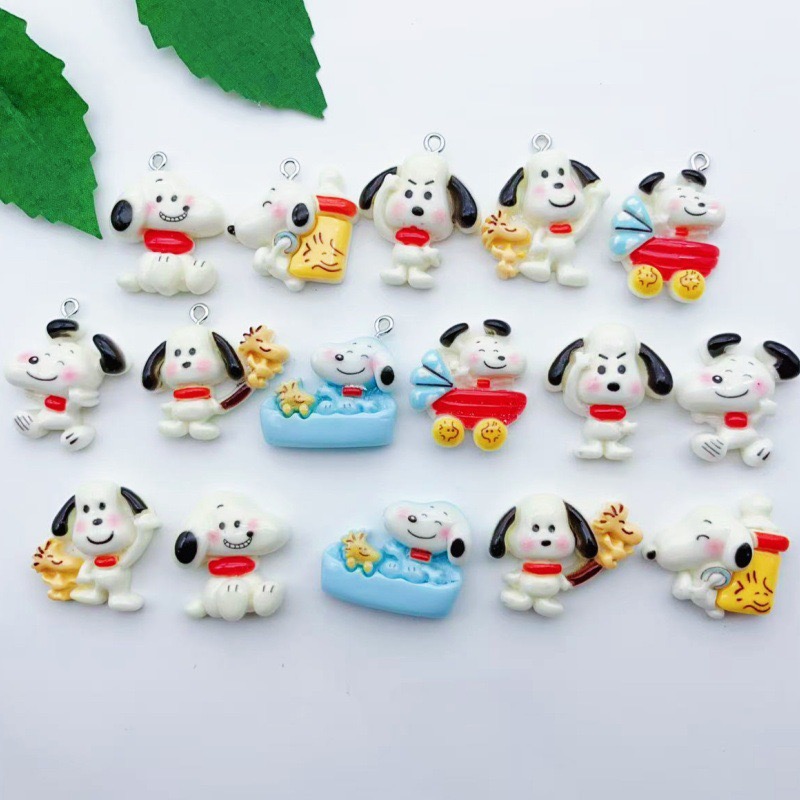 12pcs resin cartoon dog pendan - Resin Craft Projects ulasan dan harga