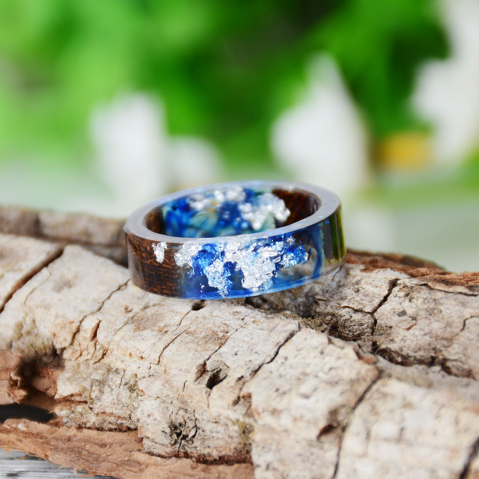 Creative Wooden Resin Ring for - Dried Flower Bulk ulasan dan harga