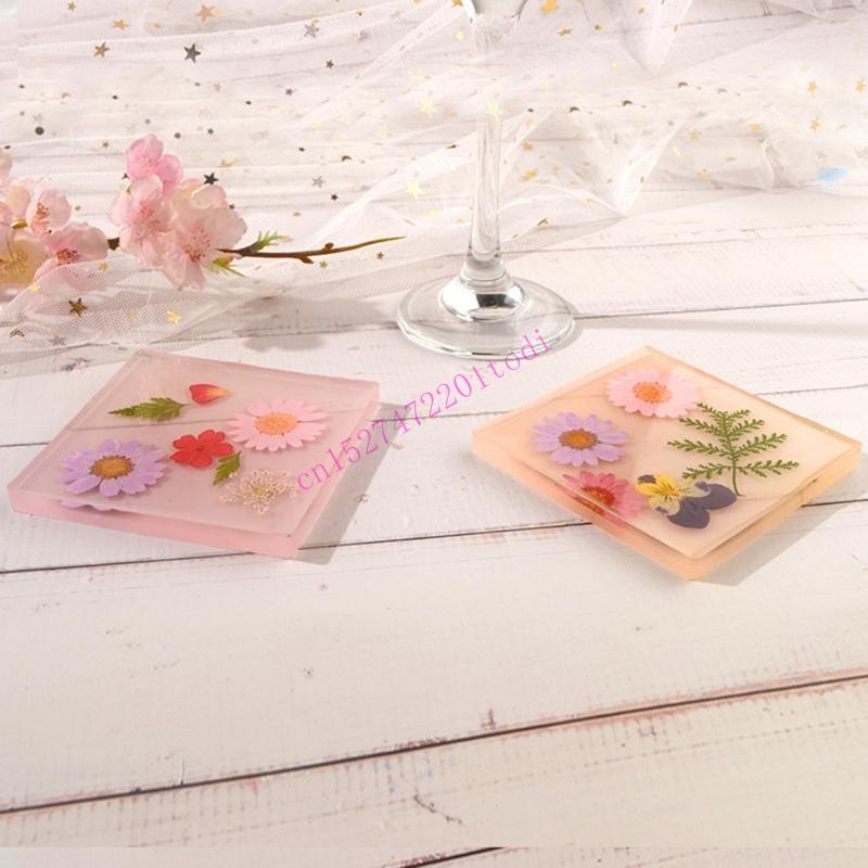 2Pcs Round Square Resin Mold G - Geode Mold Silicone ulasan dan harga